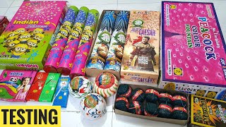 Testing new and Unique fireworks stash 2021 holi Crackers testing 2021 CREATOR YOGESH [upl. by Stochmal658]