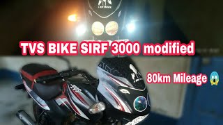 Part 1 TVS SPORT BIKE  TVS  sirf 3000 me modifie TVS Bike  2018 BS4 engine  TVS 80km mileage [upl. by Asenev]