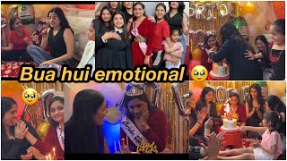 bua ki Spinster Party Vlog 🥳🎉  Khushi Pathak enjoying vlogger familyvlog [upl. by Ilrebmyk]