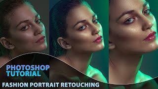 Photoshop Magic Create Stunning Fashion Portraits [upl. by Mahgirb62]