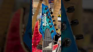 ￼IBANEZ GRGR221PAAQB RG GIO SERIES ELECTRIC GUITAR AQUA BURST [upl. by Leilah]