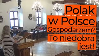 Radny Polski 2050 oburzony nazwą fundacji „Polak w Polsce Gospodarzem” [upl. by Shaikh]