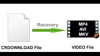 How to open a crdownload file Recover incompletely downloaded video [upl. by Nuoras]