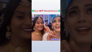 Dost ho tho Ayse 💯💚 Sana Makbul  Shivani Kumari Adnaan 💍 shivanikumariofficial sanamakbul shaadi [upl. by Ludmilla]