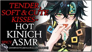 HOT KINICH ASMR  Cute Kisses amp First Time In Natlan  Kinich x Listener SPICY BINAURAL Genshin [upl. by Esilehc971]