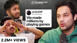 Indian GAMING Industry Breakdown ft sc0utOP 8bitthug  Future Of Gaming  FO 84  Raj Shamani [upl. by Sandon646]