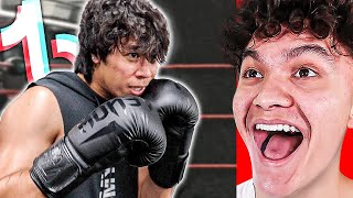 Reacting to My Boxing Opponent Michael Le [upl. by Keviv]