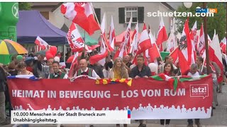 Südtirol im TV  MDR über Unabhängigkeitstag Bruneck [upl. by Liuqa92]