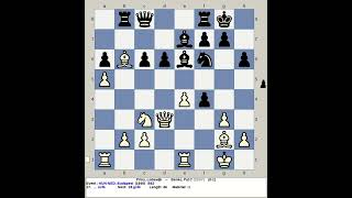 Prins Lodewijk vs Benko Pal C  Hungary Netherlands Chess 1949 Budapest [upl. by Ailgna]