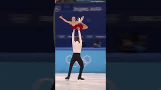 Figure skating Aleksandra BOIKOVA  Dmitrii KOZLOVSKII Łyżwiarstwo figurowe IO PEKIN2022 shorts [upl. by Elocn517]