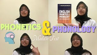 Middle Test  Phonetics amp Phonology [upl. by Oba]