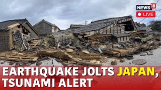 Japan Earthquake 2024 Live  Massive Earthquake Jolts Japan  Japan Latest News  News18  N18G [upl. by Idnew610]