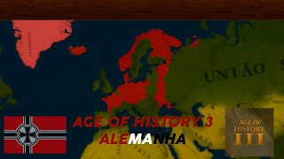 AGE OF HISTORY 3  ALEMANHA WW2PART1 [upl. by Nomra]