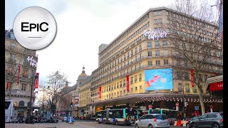 Galeries Lafayette Haussmann  Paris France HD [upl. by Beauregard]