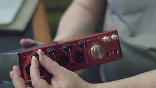 Focusrite Clarett 4Pre USB  EiS  Wideotest [upl. by Yespmed]