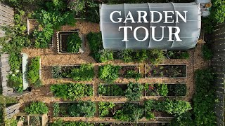 Complete Tour of My Permaculture Kitchen Garden Packed With Flavours and Colours [upl. by Harehs26]