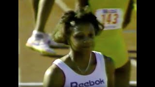 Womens 200m  1989 USA TAC Championships [upl. by Akinat]