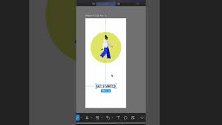 Creating a Seamless Get Started Animation for App Onboarding in Figma [upl. by Euqinahc]