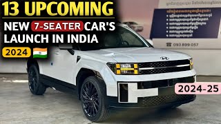 13 UPCOMING NEW 7SEATER CARS LAUNCH IN INDIA 2024  PRICE FEATURES LAUNCH DATE  NEW MPV 2024 [upl. by Noellyn]