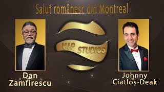 Actorul Dan Zamfirescu invitat la SALUT ROMANESC DIN MONTREAL vip podcast talkshow [upl. by Glenda]