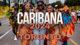 Toronto Caribana weekend 2024 Caribbean Carnival parade takes over Toronto  4K [upl. by Belsky]