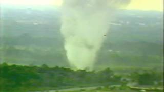 Brooklyn Park  Fridley Minnesota Tornado 71886 Helicopter Footage [upl. by Colon]