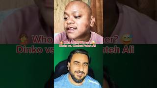 🤦 Who is the Winner 😅 Dinko vs Chahat Fateh Ali  Funny Reaction [upl. by Nimref]