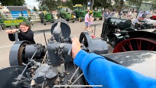 Father vs Daughters Who Can Start The Tractor First [upl. by Keelby]