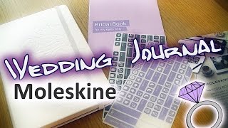 Moleskine Wedding Journal Planner Review  Amethystra Bits [upl. by Cristen94]