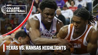 Texas Longhorns vs Kansas Jayhawks  Full Game Highlights [upl. by Temp563]