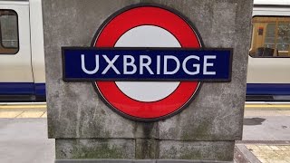 London Underground  Metropolitan line S8 Stock  all stations Baker Street ➡️ Uxbridge [upl. by Ibrek323]