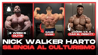 Derek LUNSFORD a 2 WEEKS OUT  NICK WALKER silencia al culturismo [upl. by Ahsele]