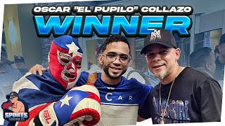 OSCAR COLLAZO VS GERARDO ZAPATAfull fightpelea completa [upl. by Palladin]