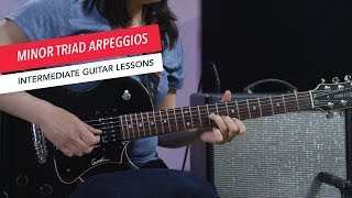 How to Play Guitar Minor Arpeggios  Intermediate  Guitar Lessons [upl. by Axel487]