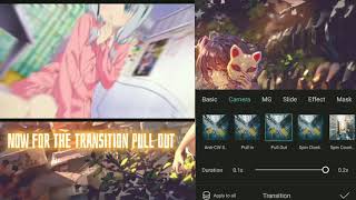 Capcut Smooth Daddy StyleSlide Transition Tutorial [upl. by Lidah]