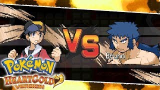 Elite Four Battle  Bruno  Pokemon HeartGoldSoulSilver [upl. by Maighdiln163]