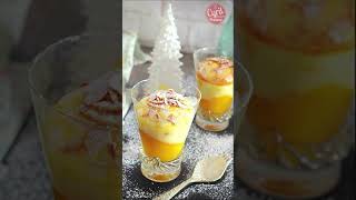 Ile Flottante Exotique de Noël dessert léger et frais┃Recette du Chef Cyril RouquetPrévost [upl. by Denison]