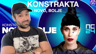 Reaction 🇷🇸 Konstrakta  Novo bolje Pesma za Evroviziju 2024 Eurovision 2024 Serbia [upl. by Nolly547]