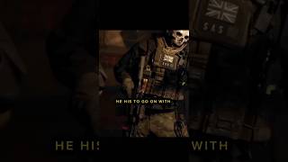 Shes not toking 💀🍷 ghost callofduty mw2 edit shorts [upl. by Eerol790]