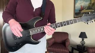 Hysteria  Def Leppard  Guitar Lesson  RhythmChords  clean parts [upl. by Henghold]