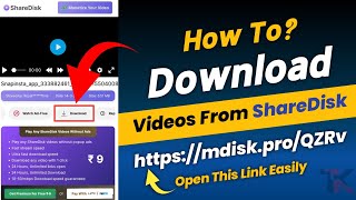 How To Open mdiskpro link  How To Open Omegalinksin Link 2023  Techno Krrish [upl. by Hauhsoj]