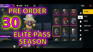 PRE ORDER ELITE PASS SEASON 30 ULTRASONIC RAVE DAPAT SKIN TOPI HIPHOP Garena Free Fire Battlegrounds [upl. by Anilorac]