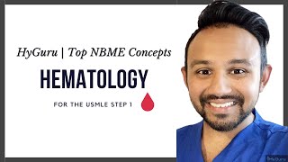 Top NBME Concepts  Hematology USMLE Step 1 [upl. by Infield]