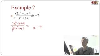 Lec35 微積分一103學年度 74 Integration of Rational Functions by Partial Fractions [upl. by Gylys]