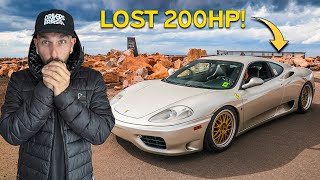 2000 Mile Road Trip In My PROJECT FERRARI 360 [upl. by Aynekat308]