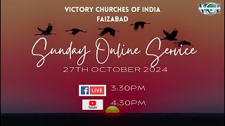 SUNDAY ONLINE SERVICE I 27TH OCTOBER 2024 [upl. by Bisset621]