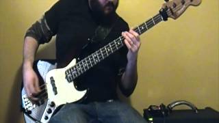 In This Moment  Comanche Bass Cover  IndustrialGothic Metal Bass Lesson [upl. by Ayotak543]