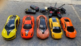 Remote control Lamborghini and remote control McLaren and yellow modern car remote control [upl. by Auof564]