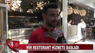 Mir restorant hizmete başladı KANAL 68 TV Aksarayhaber [upl. by Winikka]