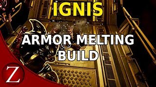 Ignis Build  Warframe Plains of Eidolon Gameplay [upl. by Eitsyrk]